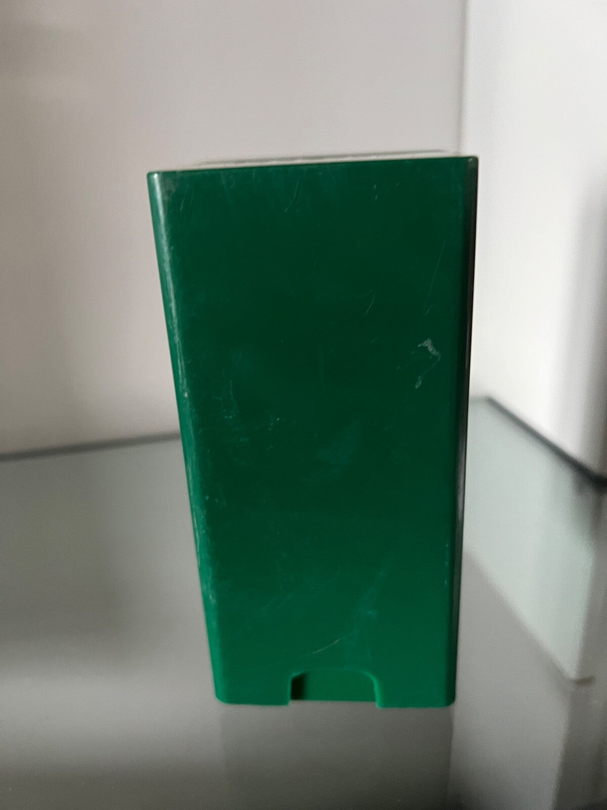 🔴 TIQUA scatola box orologio quarzo custodia verde completa vintage