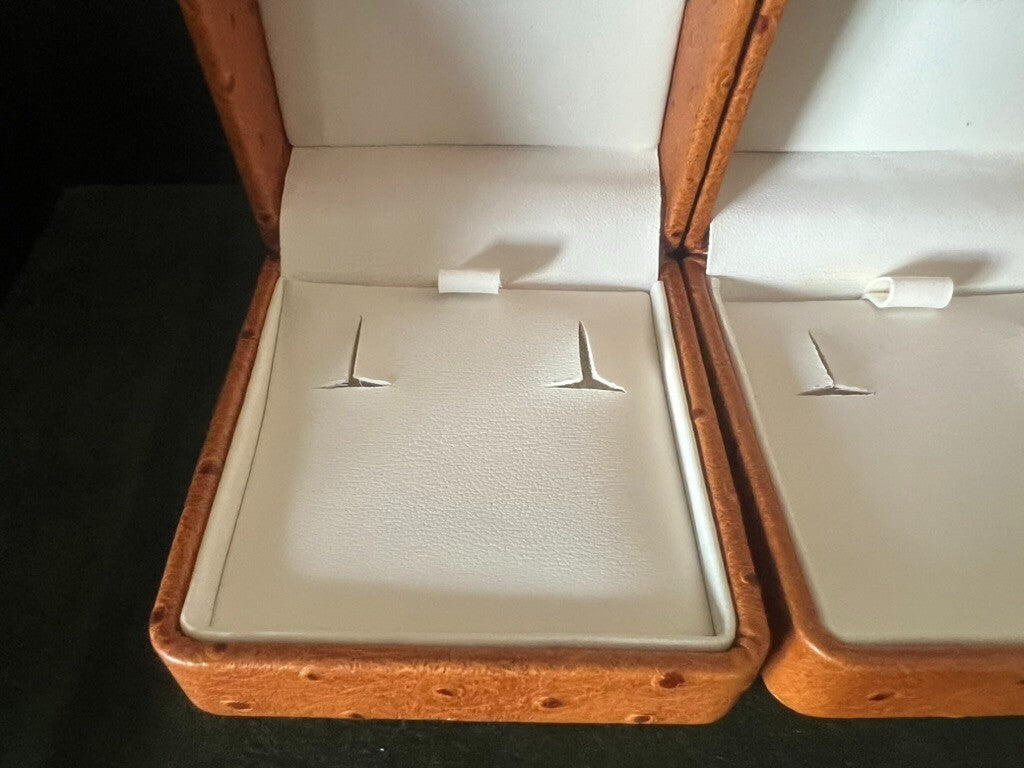 🔴 Scatole anelli orecchini astucci custodie gioielli lotto n. 25