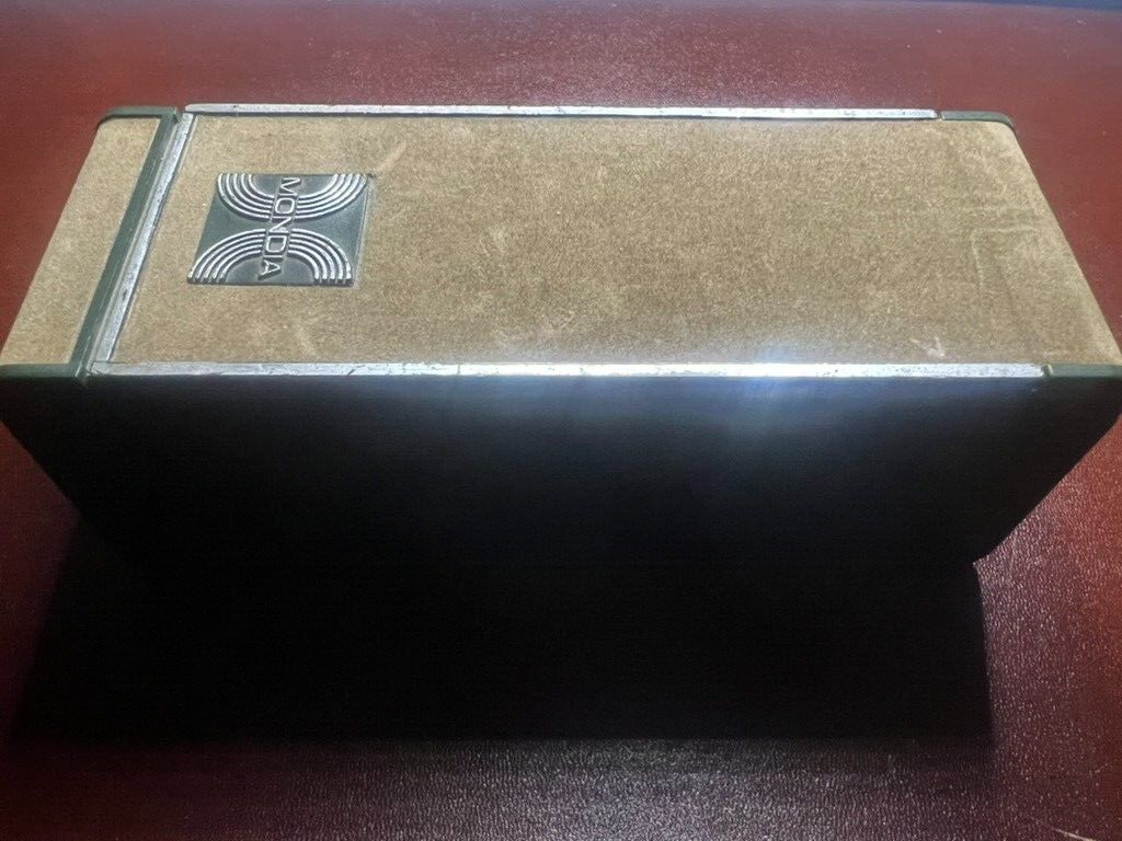 🔴 MONDIA box scatola orologio astuccio cofanetto originale vintage