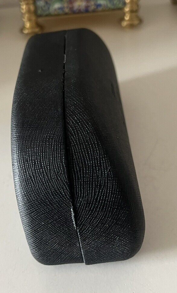 🔴 LAFONT custodia occhiali da sole rigido Paris fodero nero interno viola