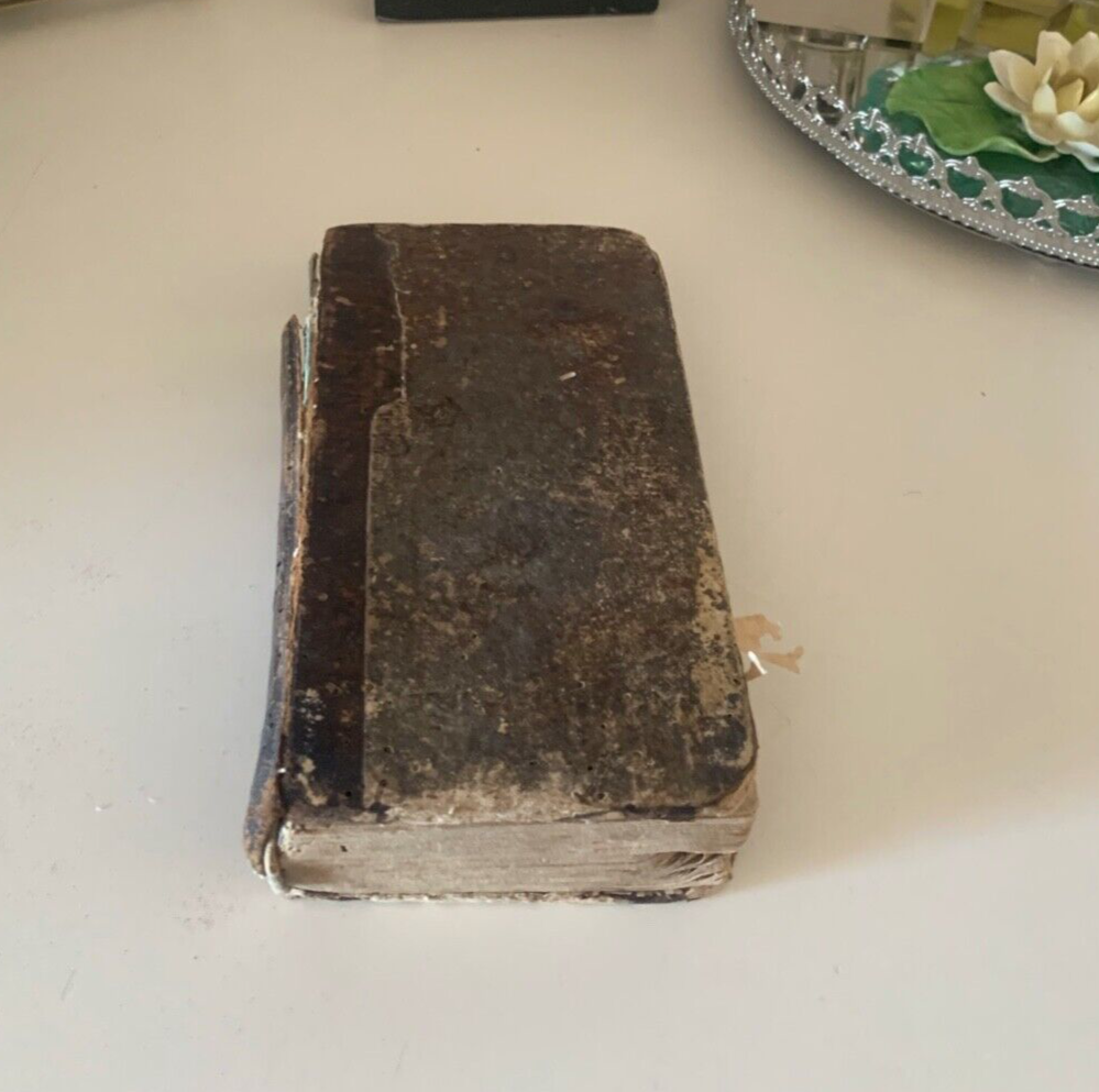 🔴 BUCH DER MEDITATIONEN (REGELMÄSSIG) – Jesus, antik, 1758 – SELTEN 