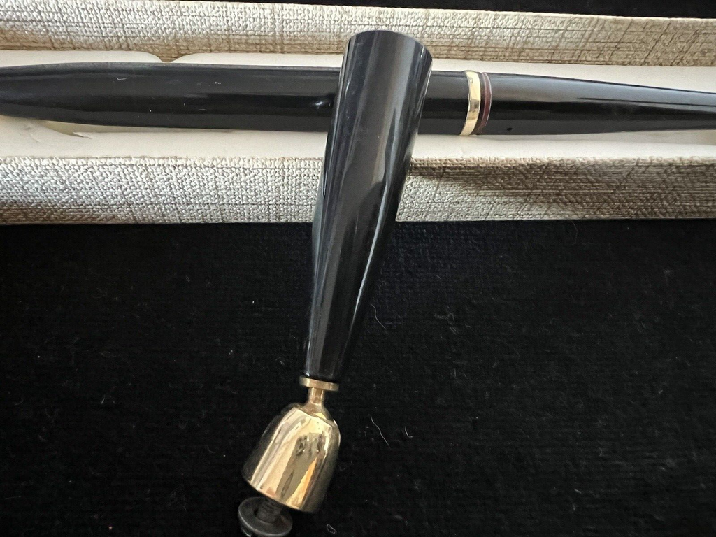 🔴 OMAS penna sfera EXTRA stiloforo scrivania SUPPORTO scrive vintage C