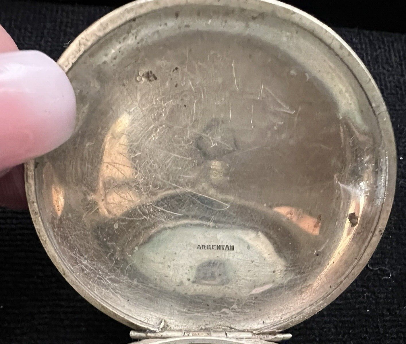 ROSSKOPF Cadran Montre Poche Chemin État De Examen Pièces Vintage