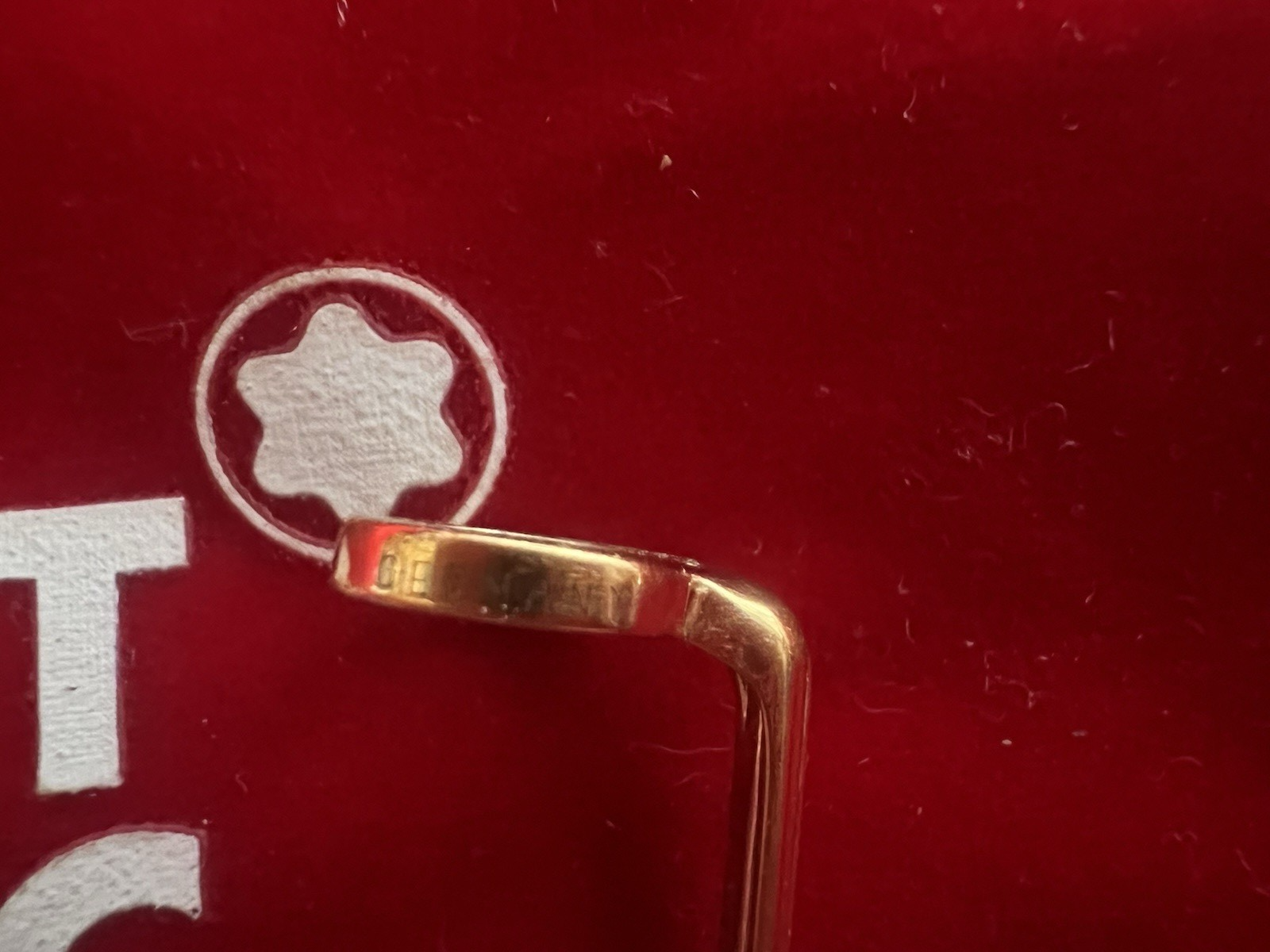 Montblanc Stylo-Plume Sphère Clip Et Tête Meisterstück Parties Rechange 1