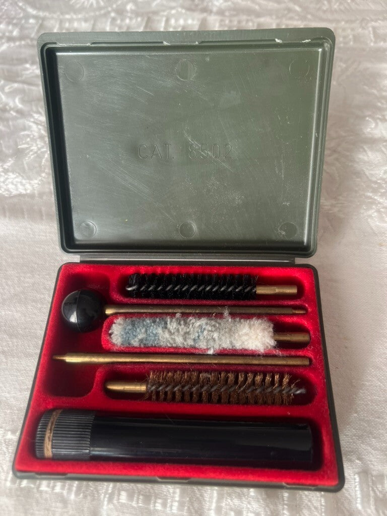 🔴 Kit Pulizia completo per armi pistole fucili carabine scovolini Tampone