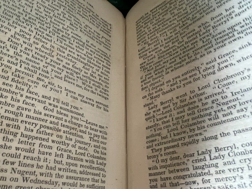 🔴 Libro NOVELS AND TALES Maria Edgeworth in inglese volume 9 antico 1835