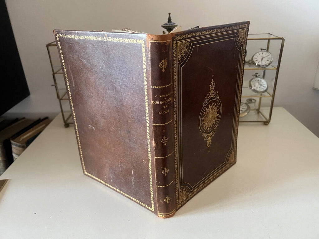 🔴 Book TWO MEETINGS BETWEEN COUSINS Georg Von Base Italian 1st EDITION EARLY 1900s 