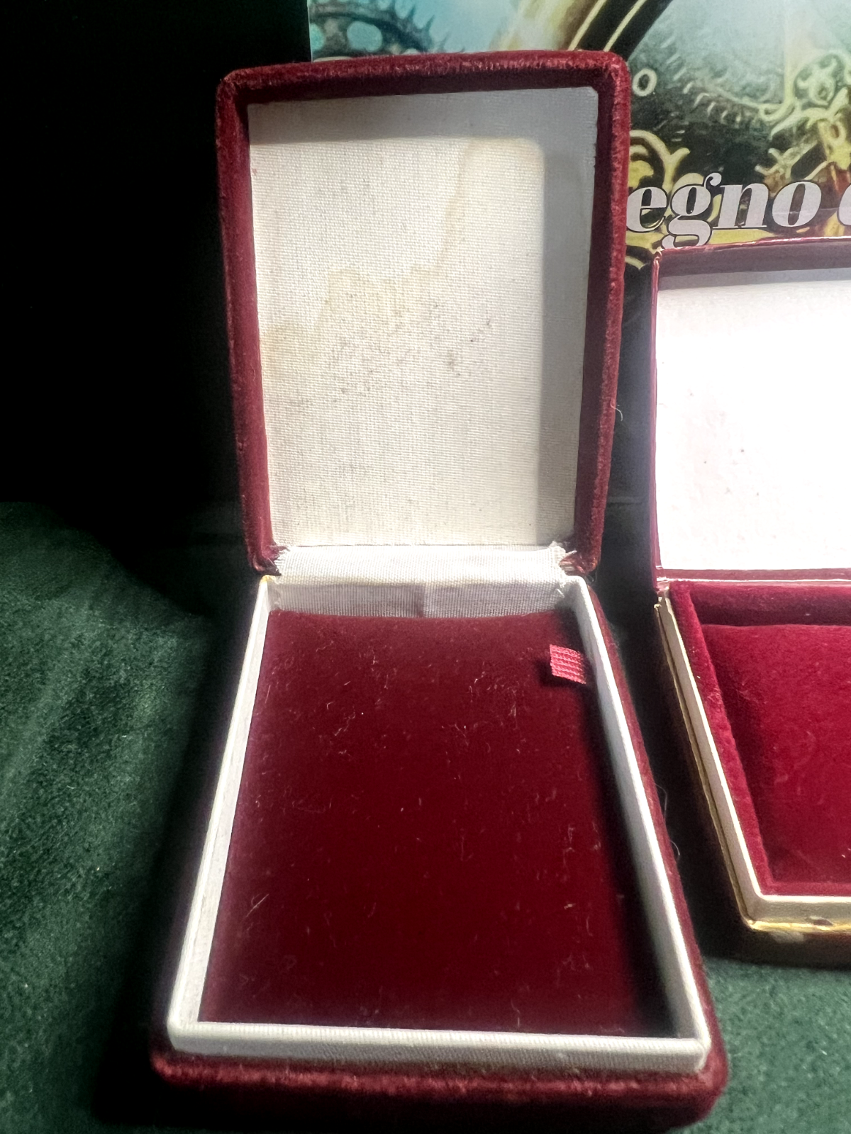 Boîtes Bijoux Pendentifs Boucles D'Oreilles Boutons de Manchette Étuis Lot 4 
