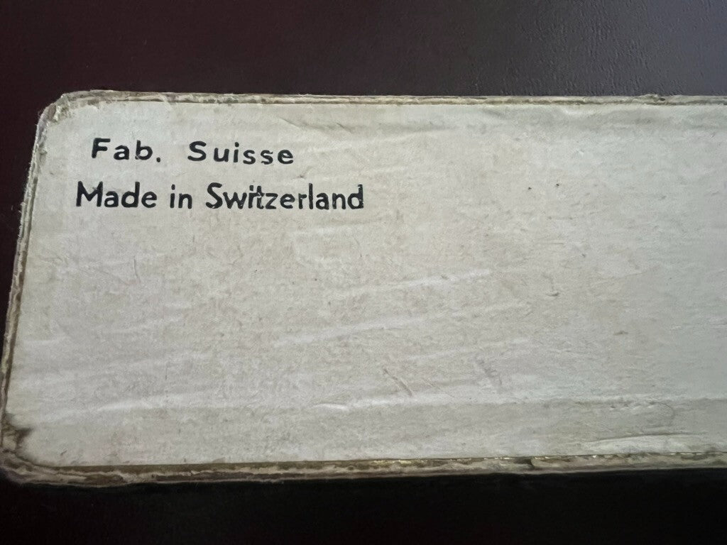 JUVENIA Boîtier Boîte Montre Coffret Housse Carton Floqué Vintage