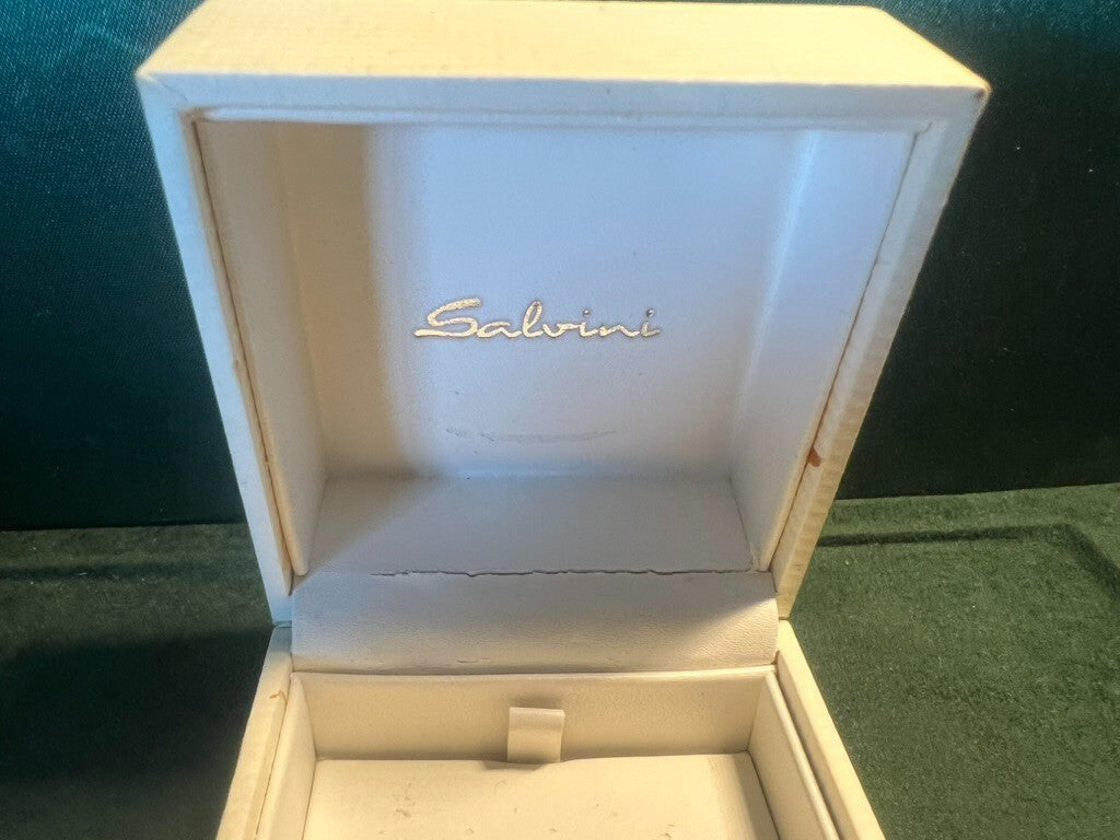 Salvini Boîte Anneau Bijou Housse Trousse Coffret 6,9x6,9 CM