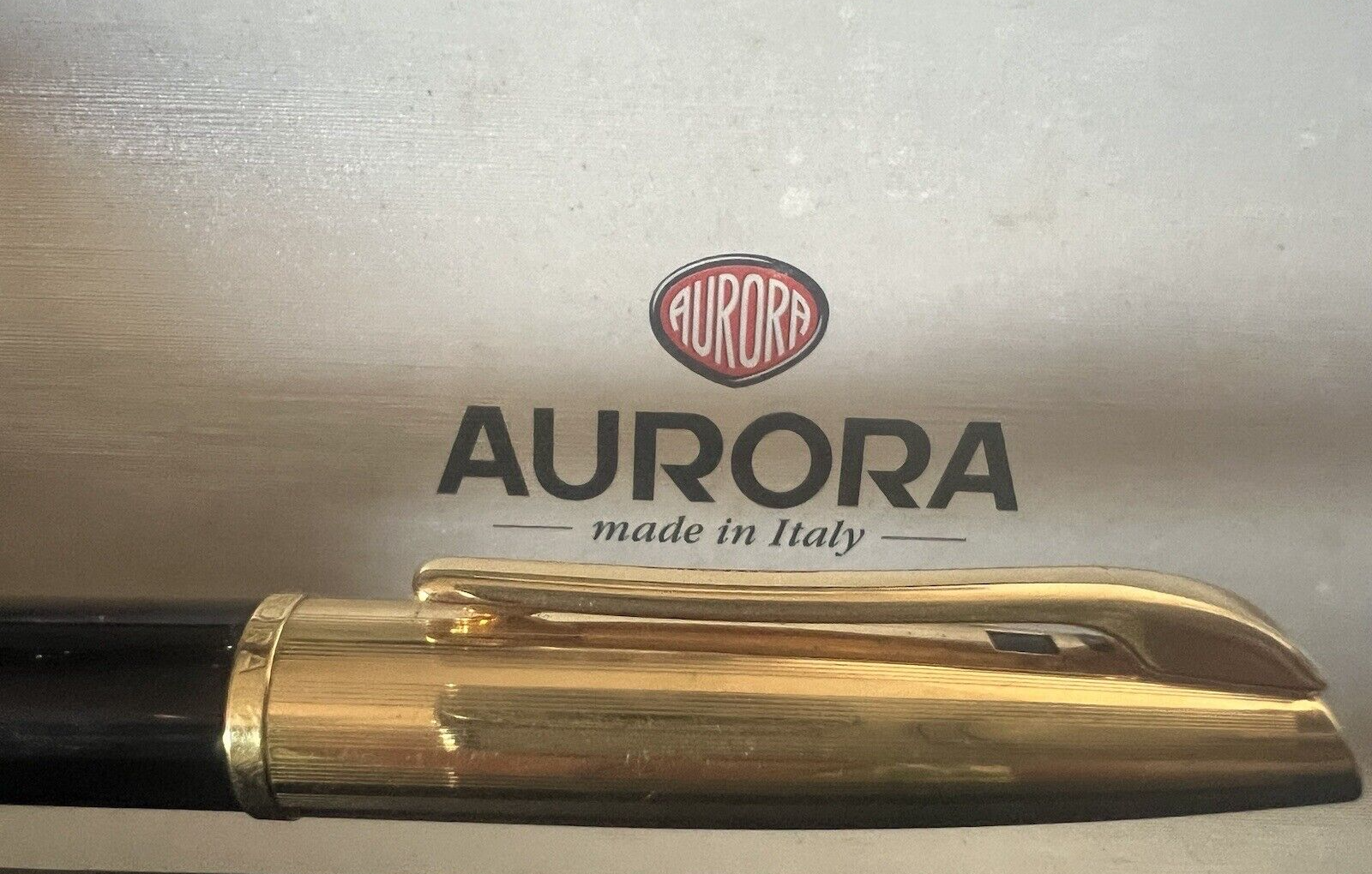🔴 AURORA penna stilografica Style metal pennino M a cartuccia