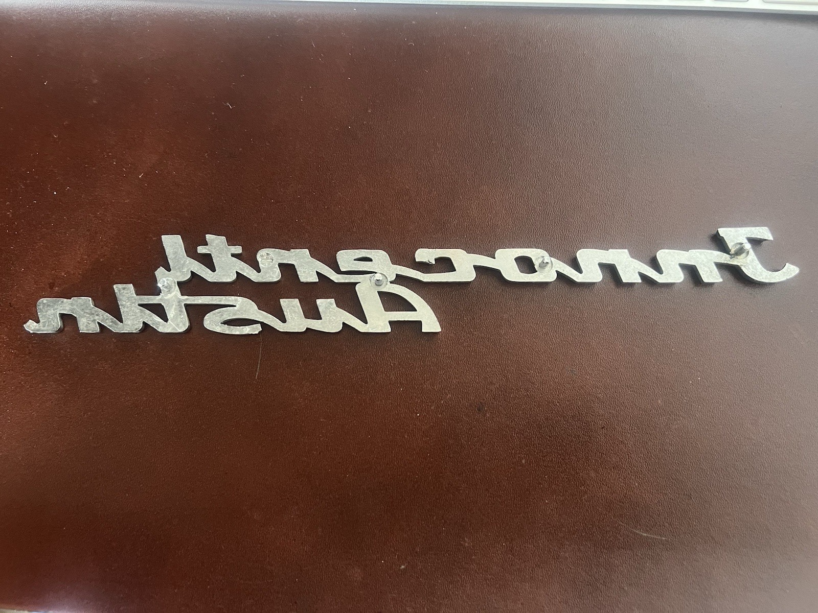 Armes Innocenti Austin Voiture Écrit Emblème Logo Grand Original