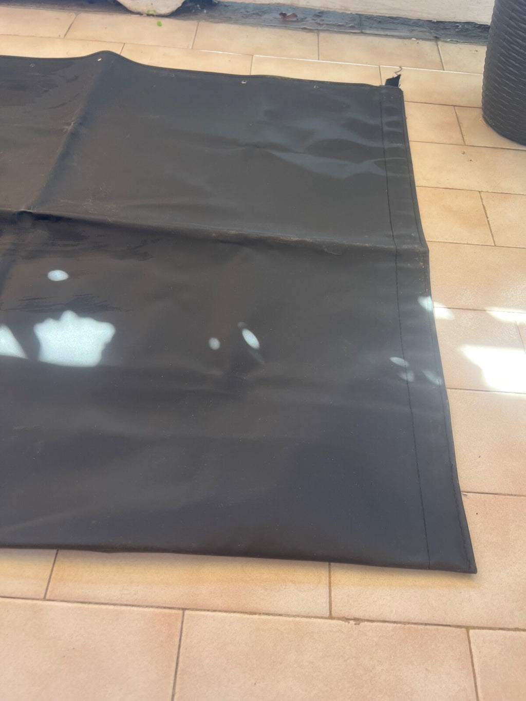 Fiat 500 F-L-R Capote Imperméable Noir Original Vintage