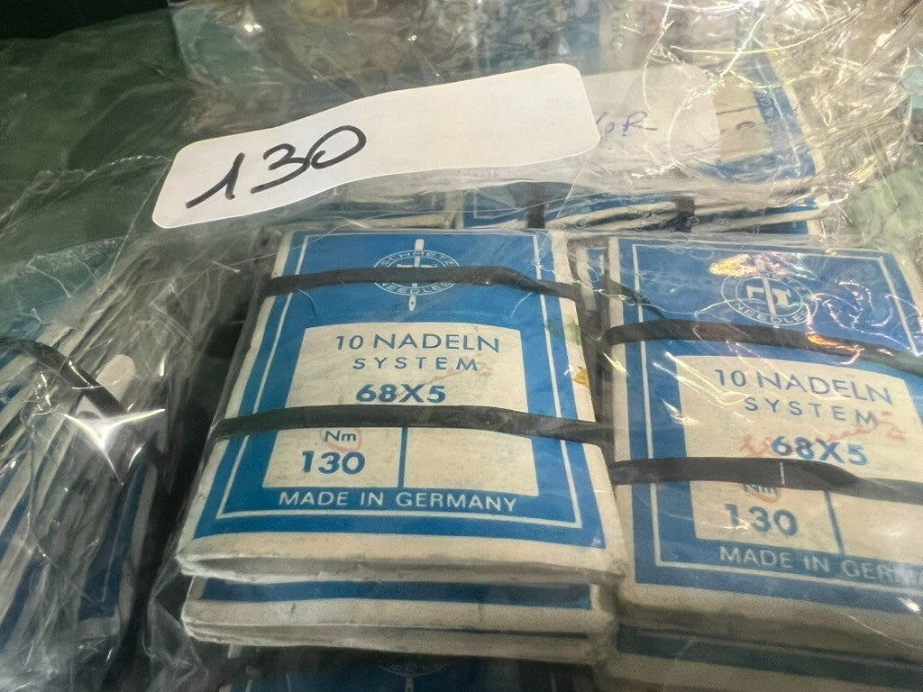 🔴 LAMMAMERTZ Nähmaschinennadeln 130 140 im Block, Los 3 