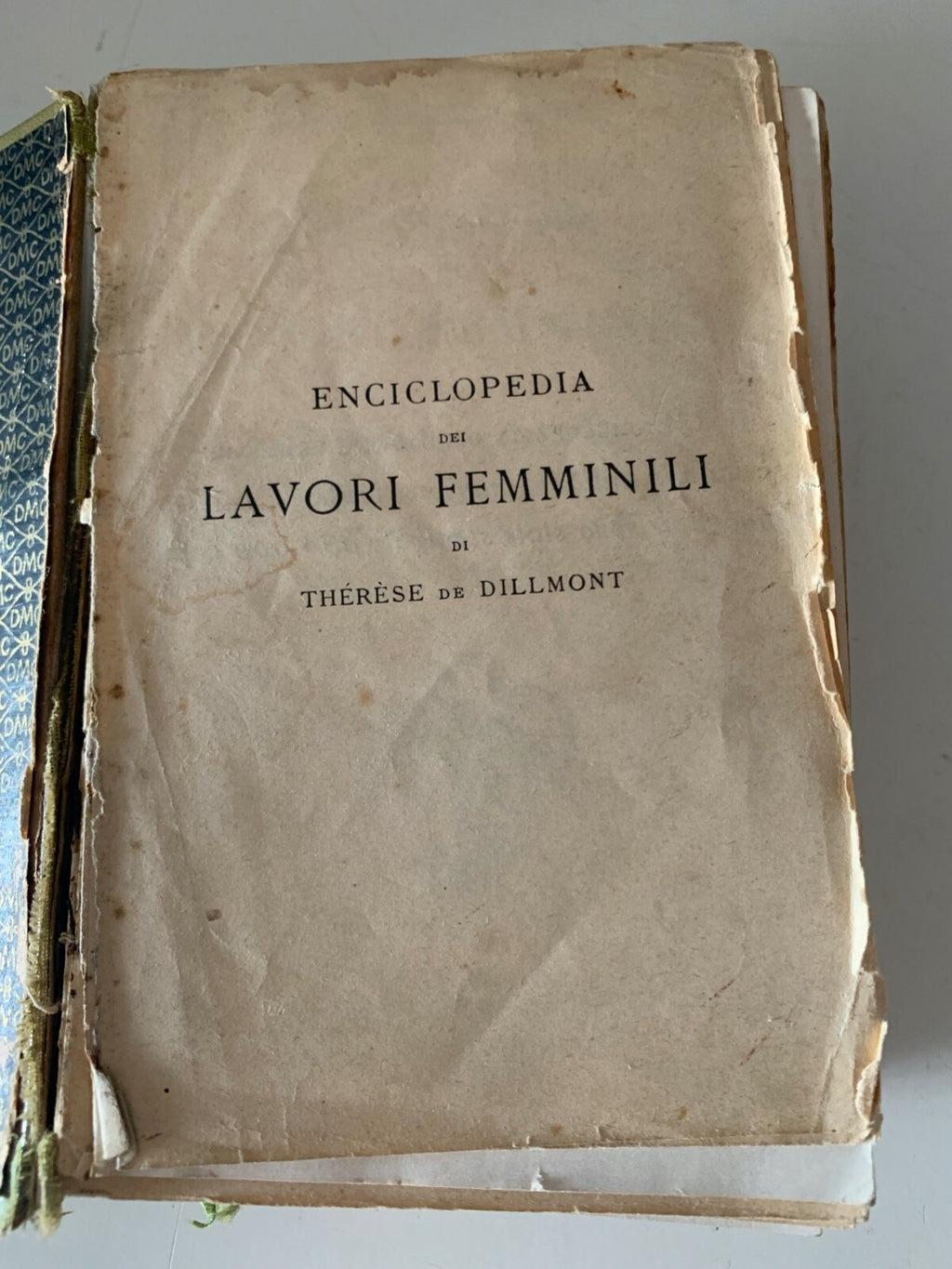 🔴 ENCYCLOPEDIA OF WOMEN'S WORK French embroidery book by Therese Dillmont 