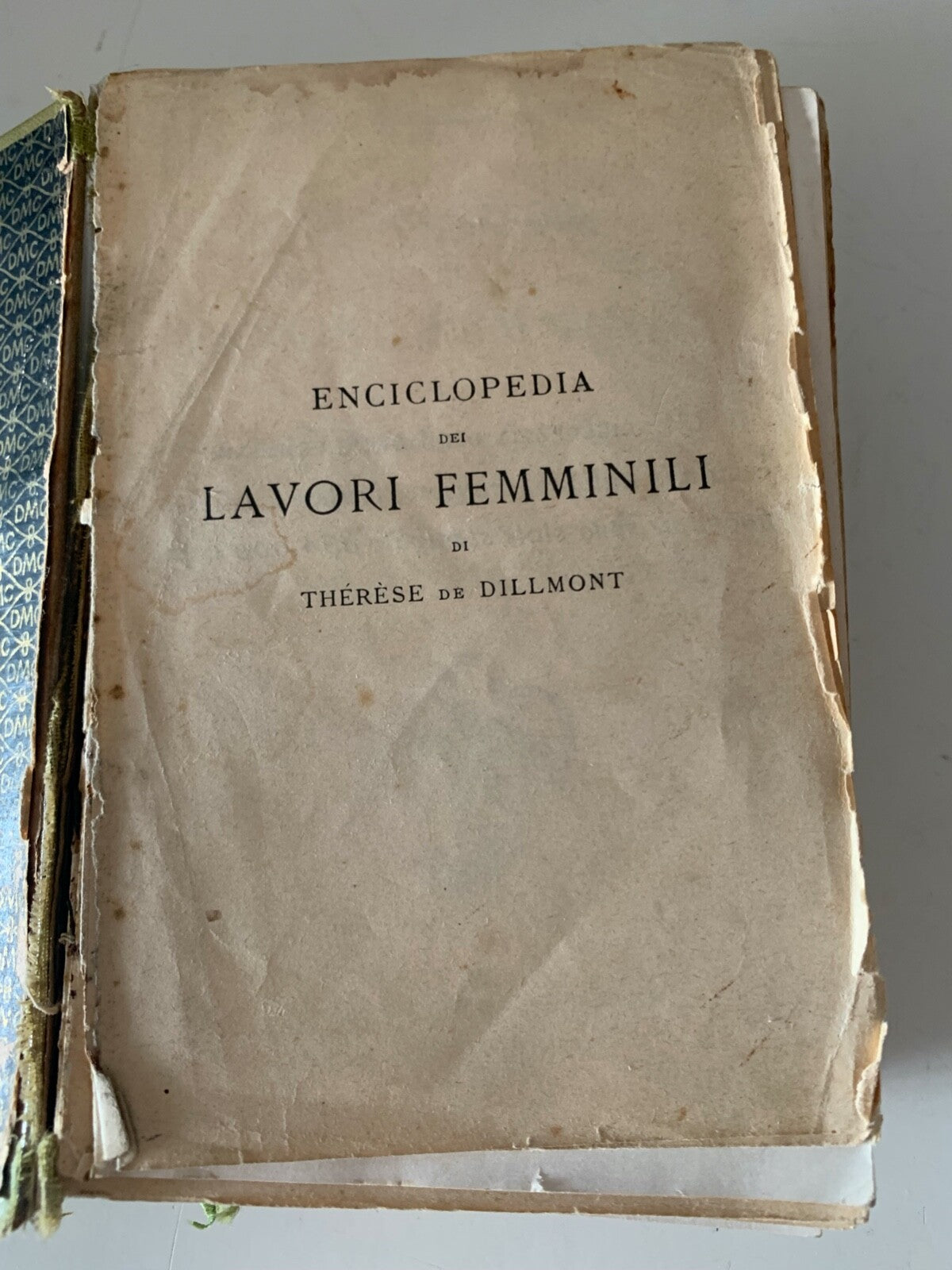 🔴 ENCYCLOPEDIA OF WOMEN'S WORK French embroidery book by Therese Dillmont 