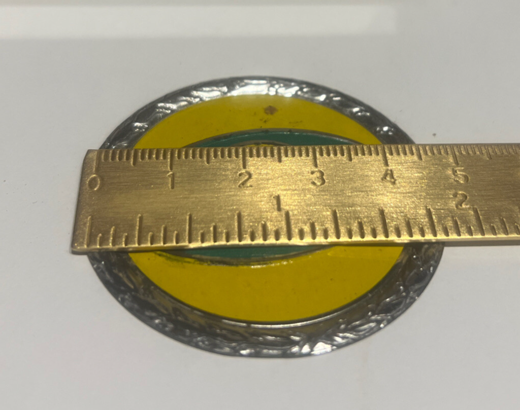 Armes Innocenti Voiture Emblème Écrit Logo Plaque Vintage C