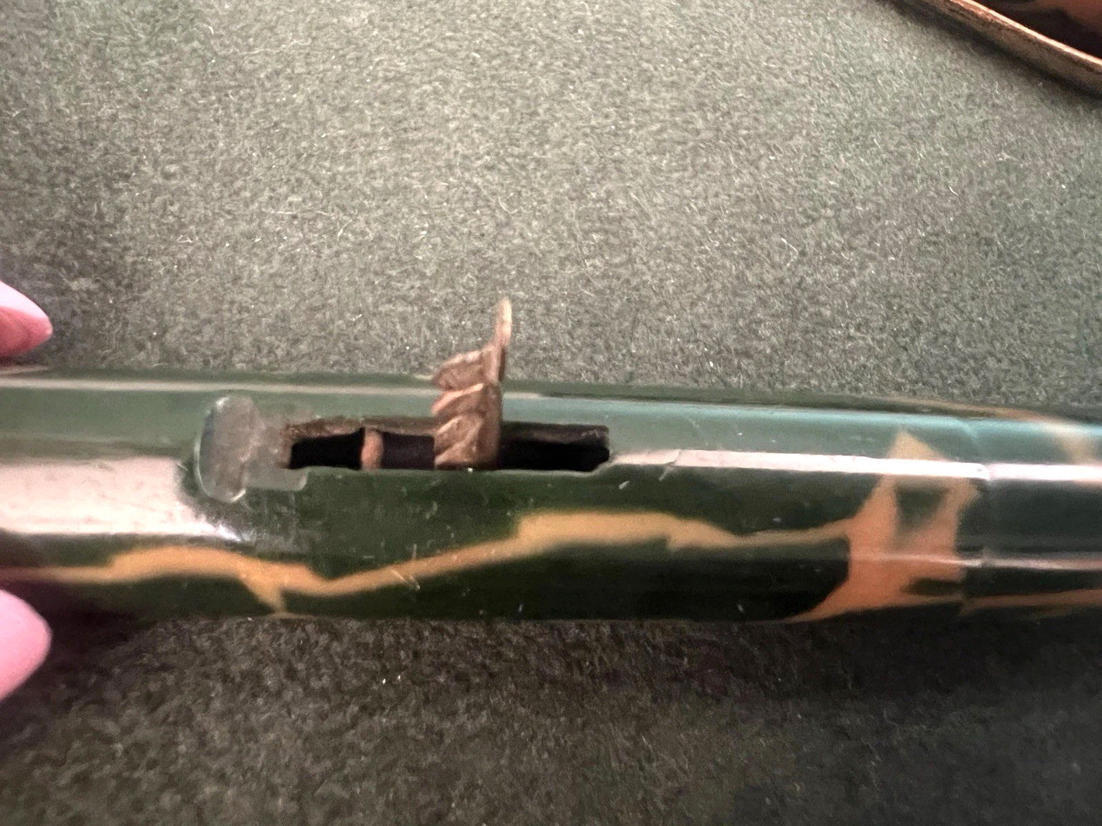 AURORA Füllfederhalter Novum Grün Zelluloid Hebel Goldfeder Vintage '30 
