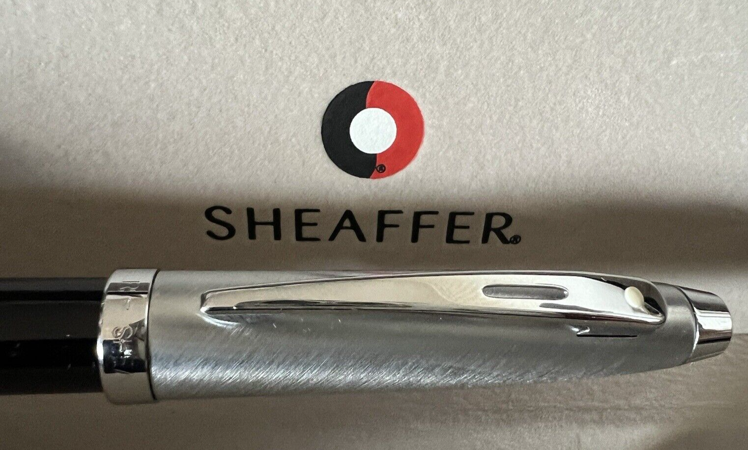 Sheaffer Pen Sphere Lacquer Hooded Metal Satin Marking