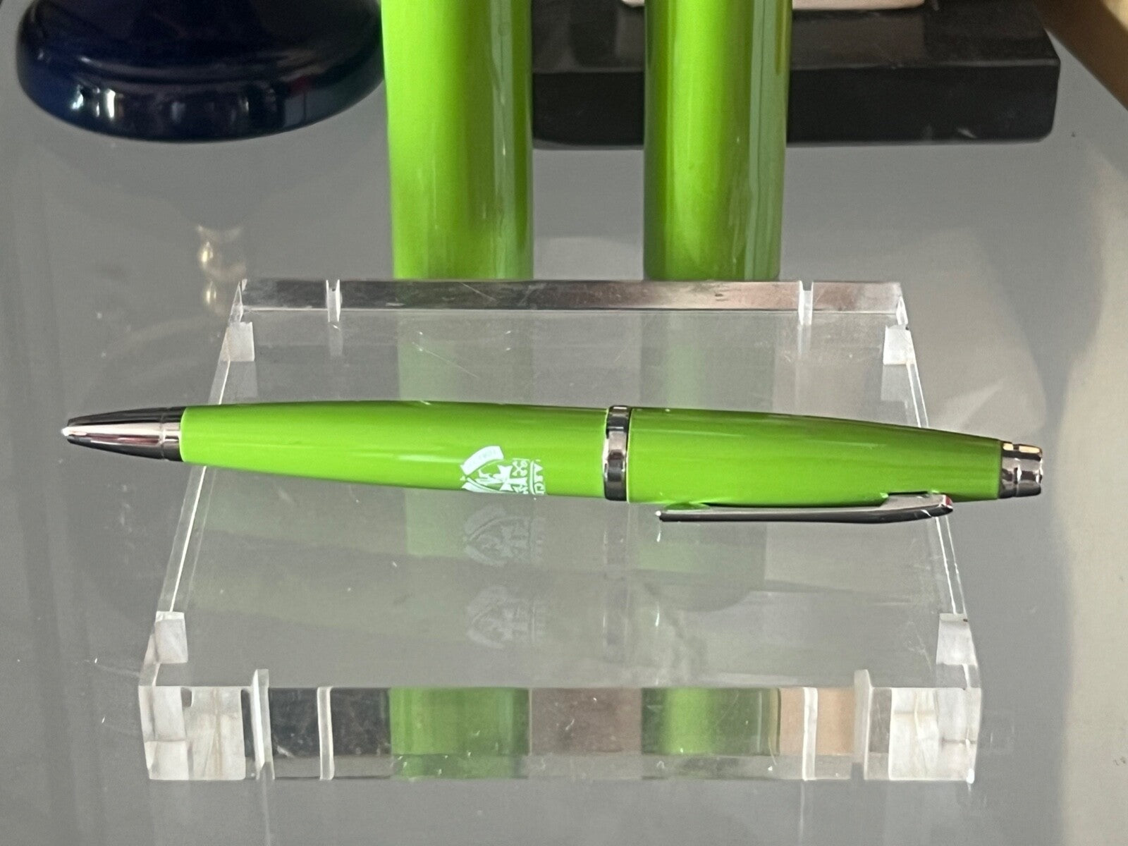 Ascf Stylo-Plume Sphère Laque Association Nationale Services Frais Mensuels 