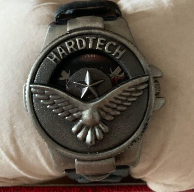 🔴 HEAVY METAL orologio uomo Hard tech collection e cartellino quarzo del 2000