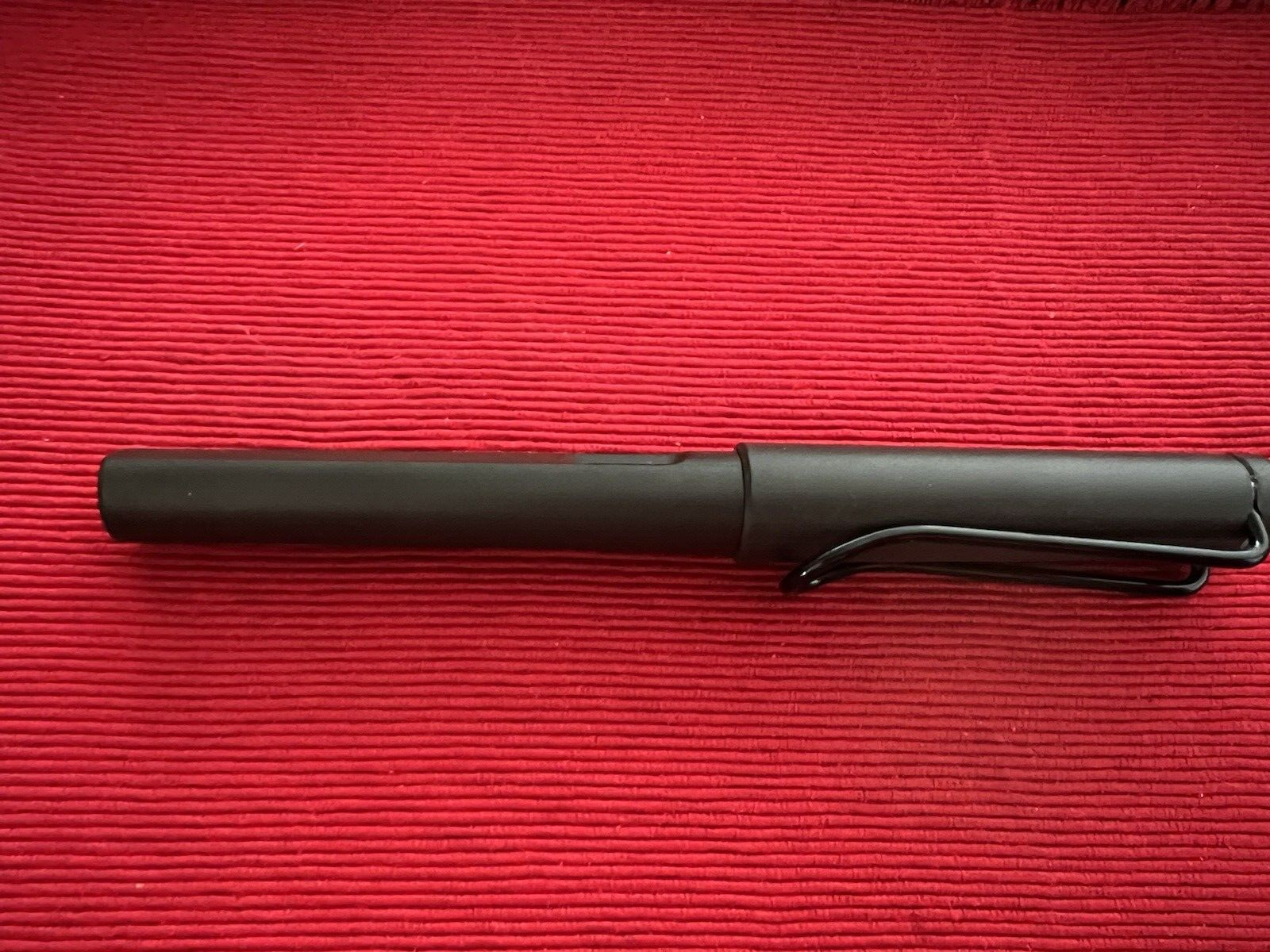 🔴 LAMY penna stilografica Safari marrone pennino tecnico Italic 1.5 scrive