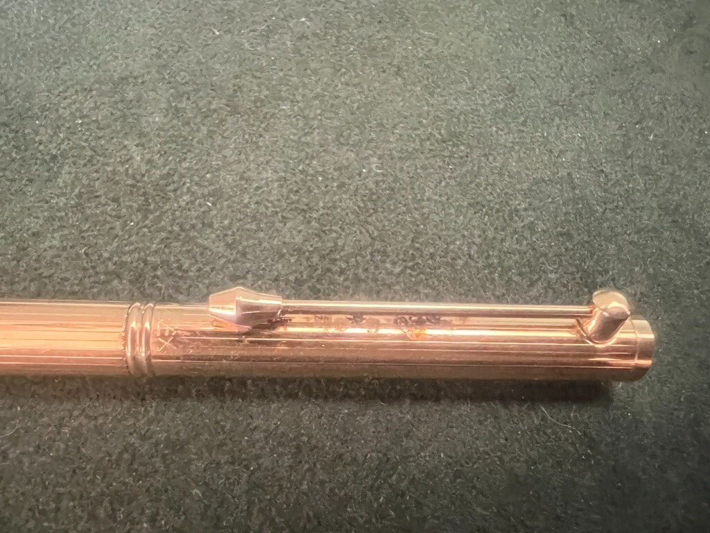 🔴 Penne a sfera metallo penne scrivono LOTTO 3 PENNE vintage