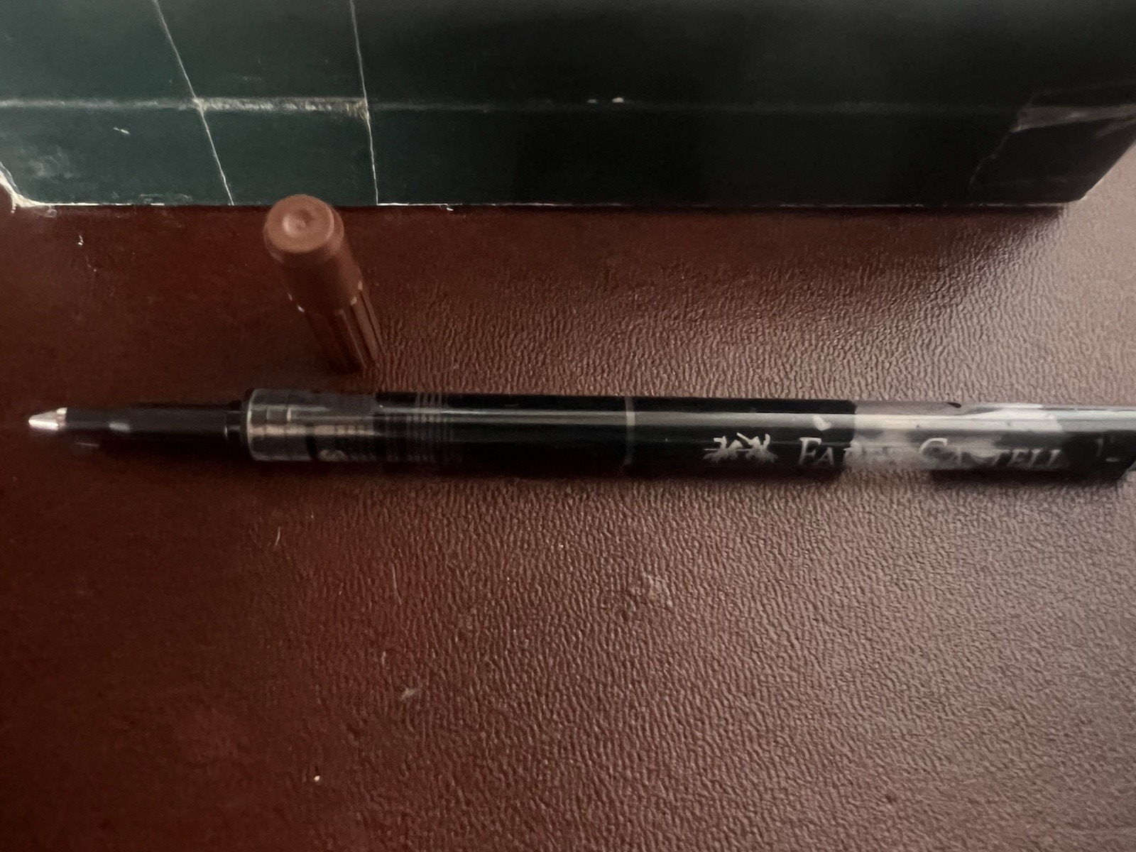 FABER CASTELL Recarga Bolígrafo Roller Ball NEGRO 303 Recarga Tinta 3 Piezas