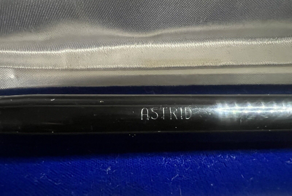 Astrid Pen Fountain Pen Penholder Black Desk Marking Vintage