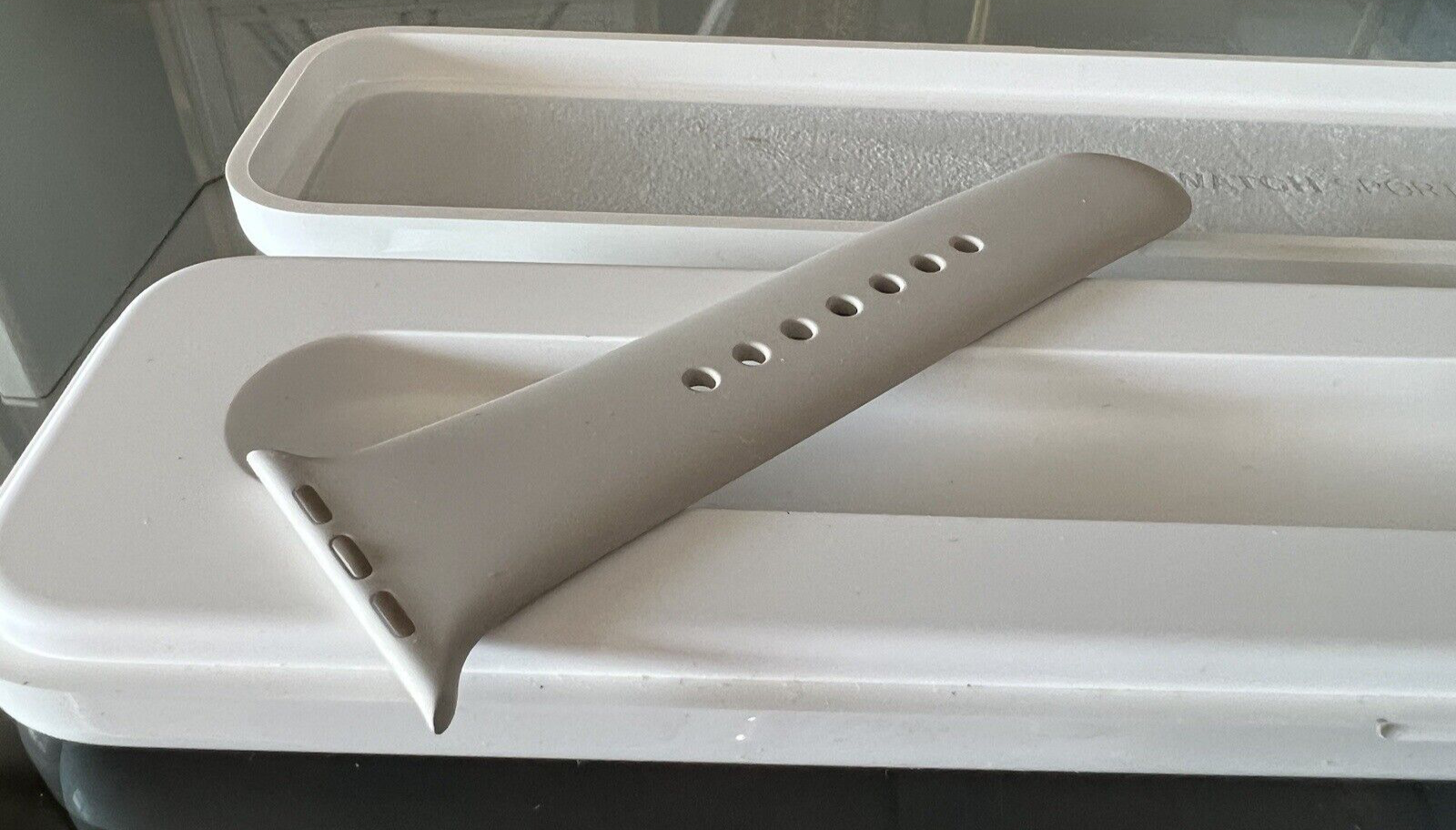 🔴 APPLE Watch Sport box scatola orologio cofanetto custodia CINTURINO plastica
