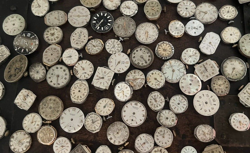 🔴 Movimenti orologi ROAMER BREIL PHINGARD NOBLEX parti pezzi ricambio 87 PZ