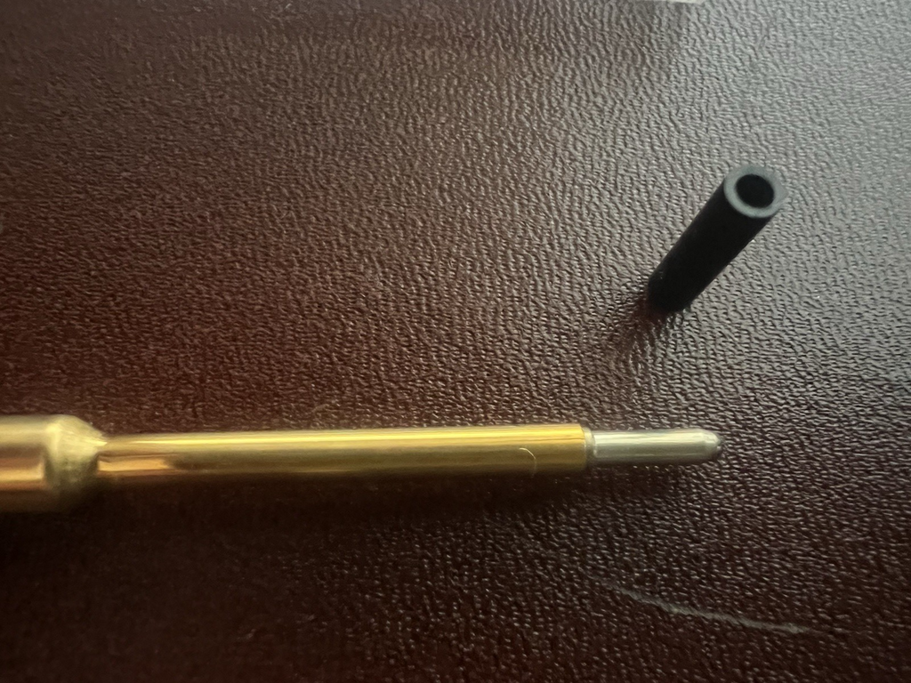 🔴 WATERMAN Kugelschreibermine, schwarze Tinte, große Mine, 2 Stück 