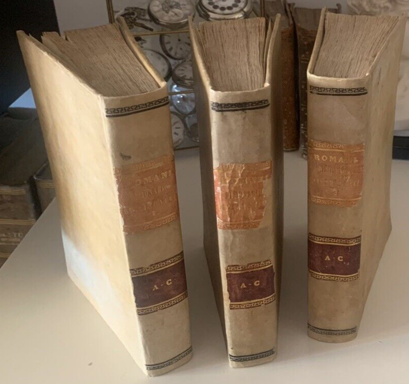 Thesaurus Et Antonymes Abbé Anciens Livres Giovanni Romains 1825 