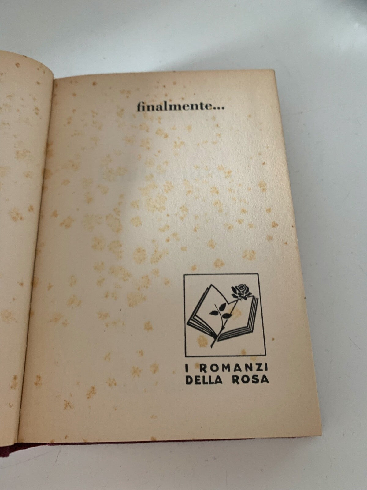Livre Romans Della Rose, / Dernier, Merrell Vintage 1972