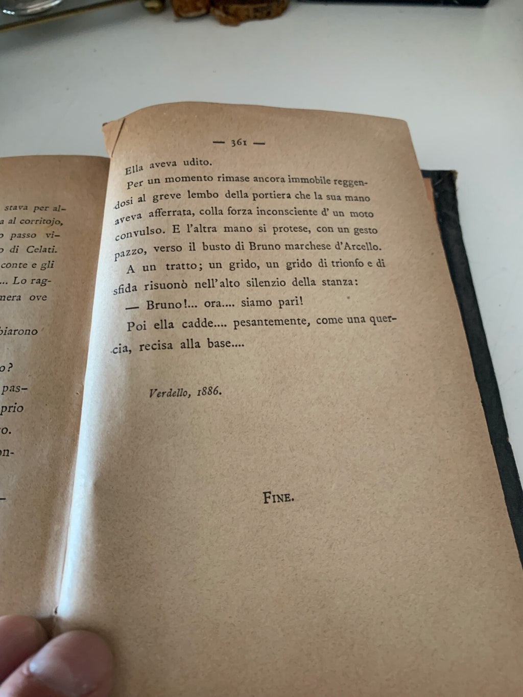 🔴 Book THE MARCHESA D'ARCELLO Memini Vannucci Milan ancient novel 1886 