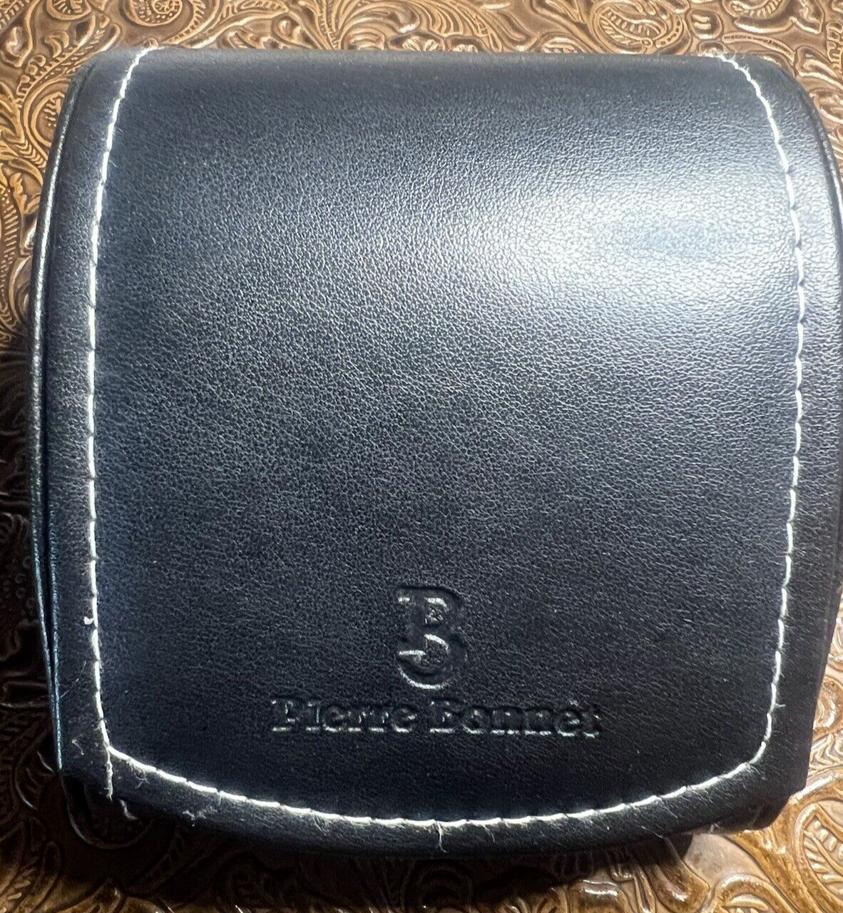 Pierre Bonnet Boîtier Boîte Montre Trousse Housse Ceinture Lot 5 Pièce