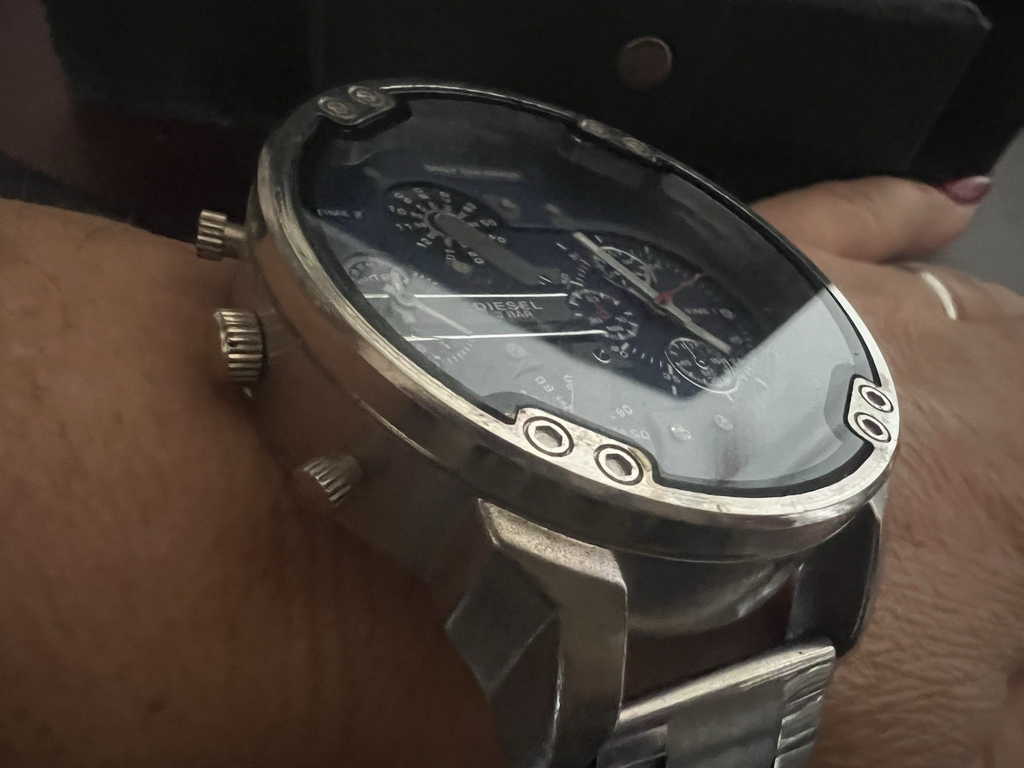 🔴 Cronografo DIESEL DZ7313 Mr Daddy 2.0 orologio uomo OVERSIZE acciaio