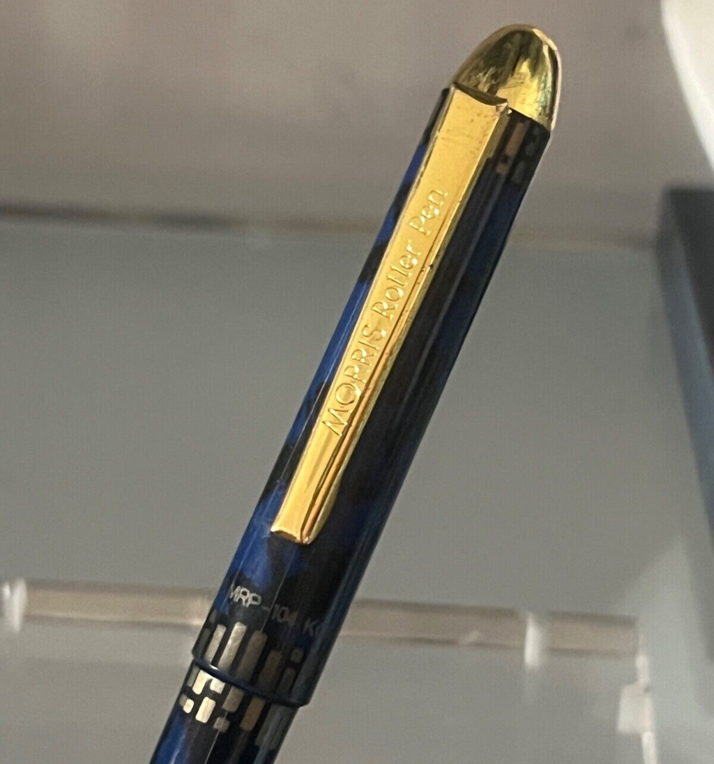 Morris Pen Sphere Roller Pen Korea Blue Gold Marking Perfectly Vintage