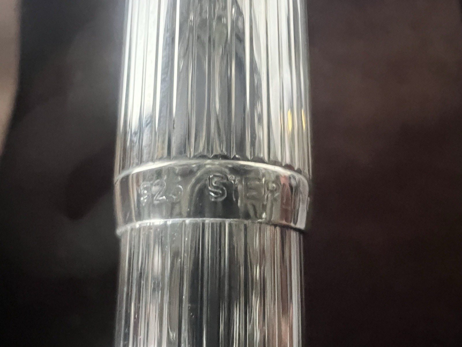 🔴 DUNHILL penna stilografica ARGENTO 925 STERLING pennino ORO M Montblanc