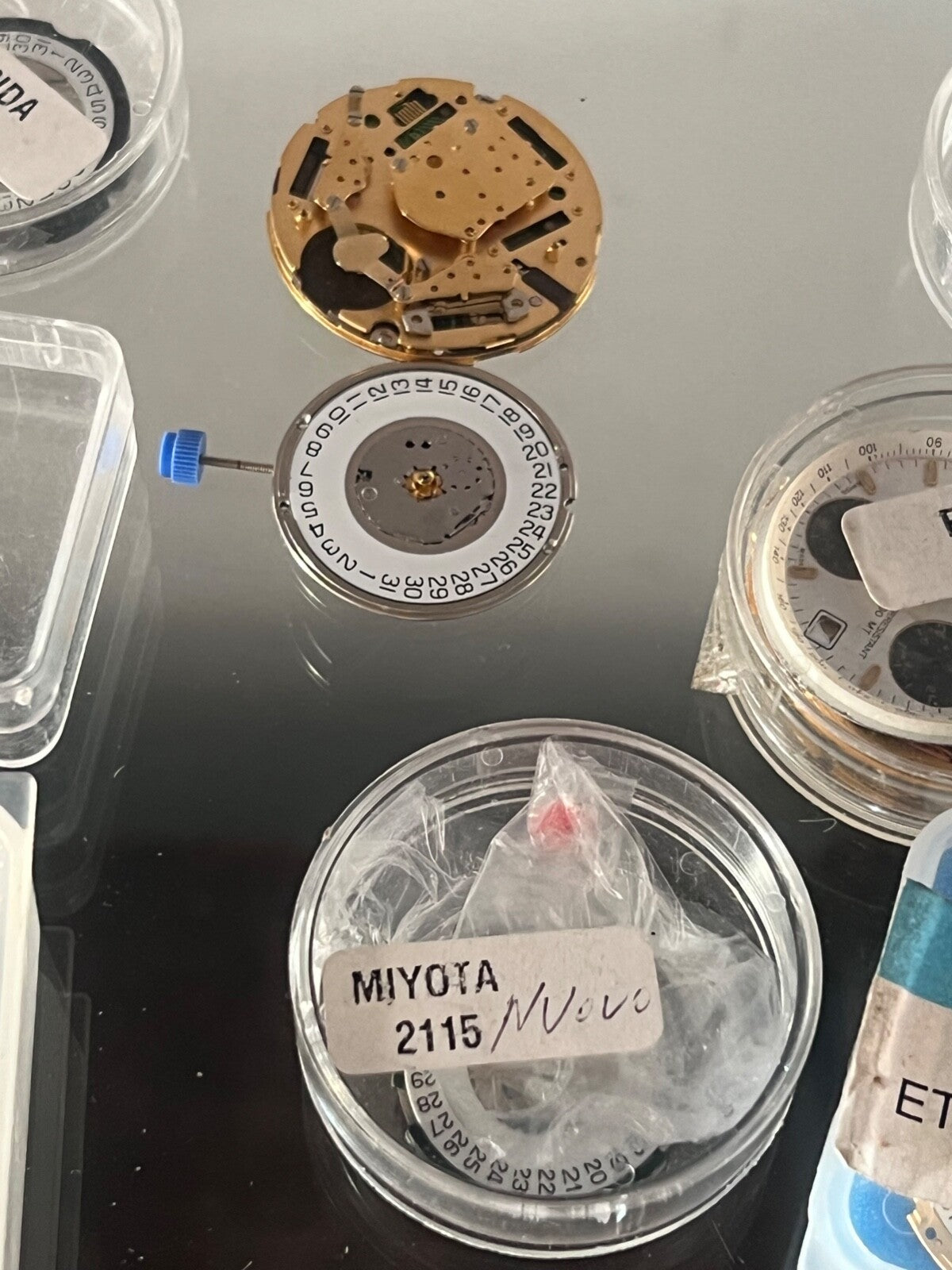 🔴 Movimenti orologi CITIZEN MONDIA MIYOTA ETA RONDA ricambi 13 PEZZI
