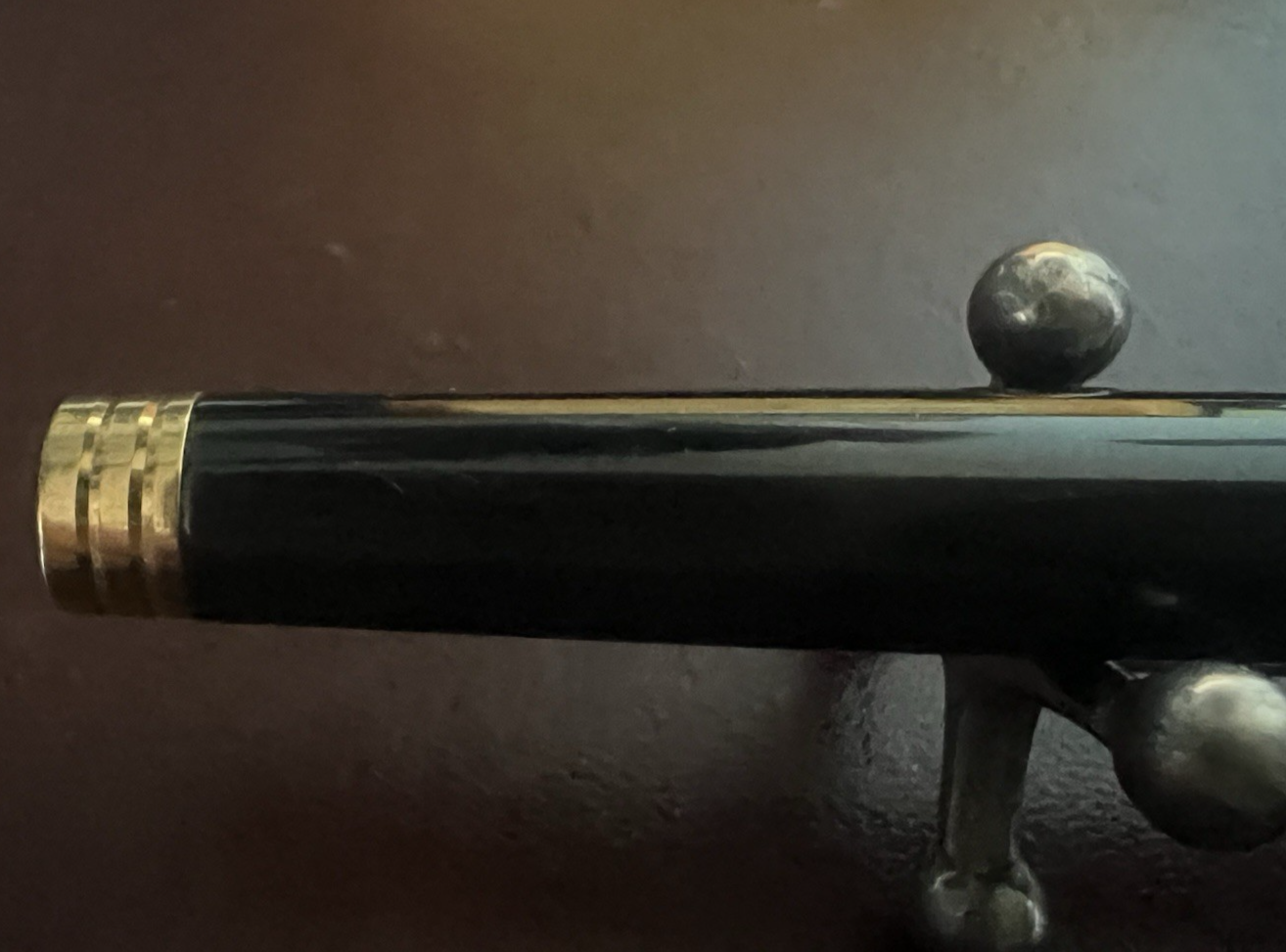 WATERMAN Pluma Estilográfica Le Man 100 Laca Plumín ORO 18 Kt EF Garantía