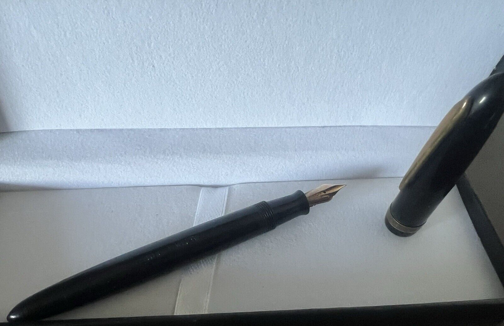 🔴 ASTURA 108 penna stilografica celluloide pennino ORO 14 kt scrive vintage