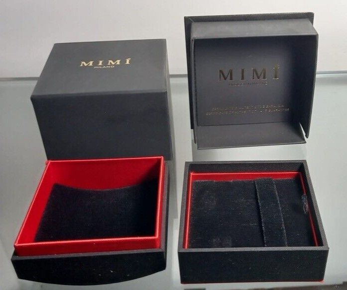 Mimi' Boîte Bijou Boucles D'Oreilles Pendentif Trousse Housse Contre Boîte