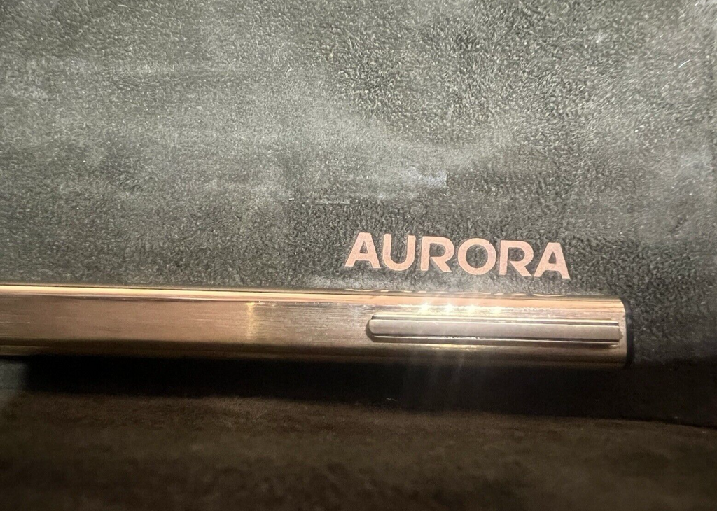 Aurora Stylo-Plume Sphère Bravoii Argent 925 Écrit Boîte Garantie Design 