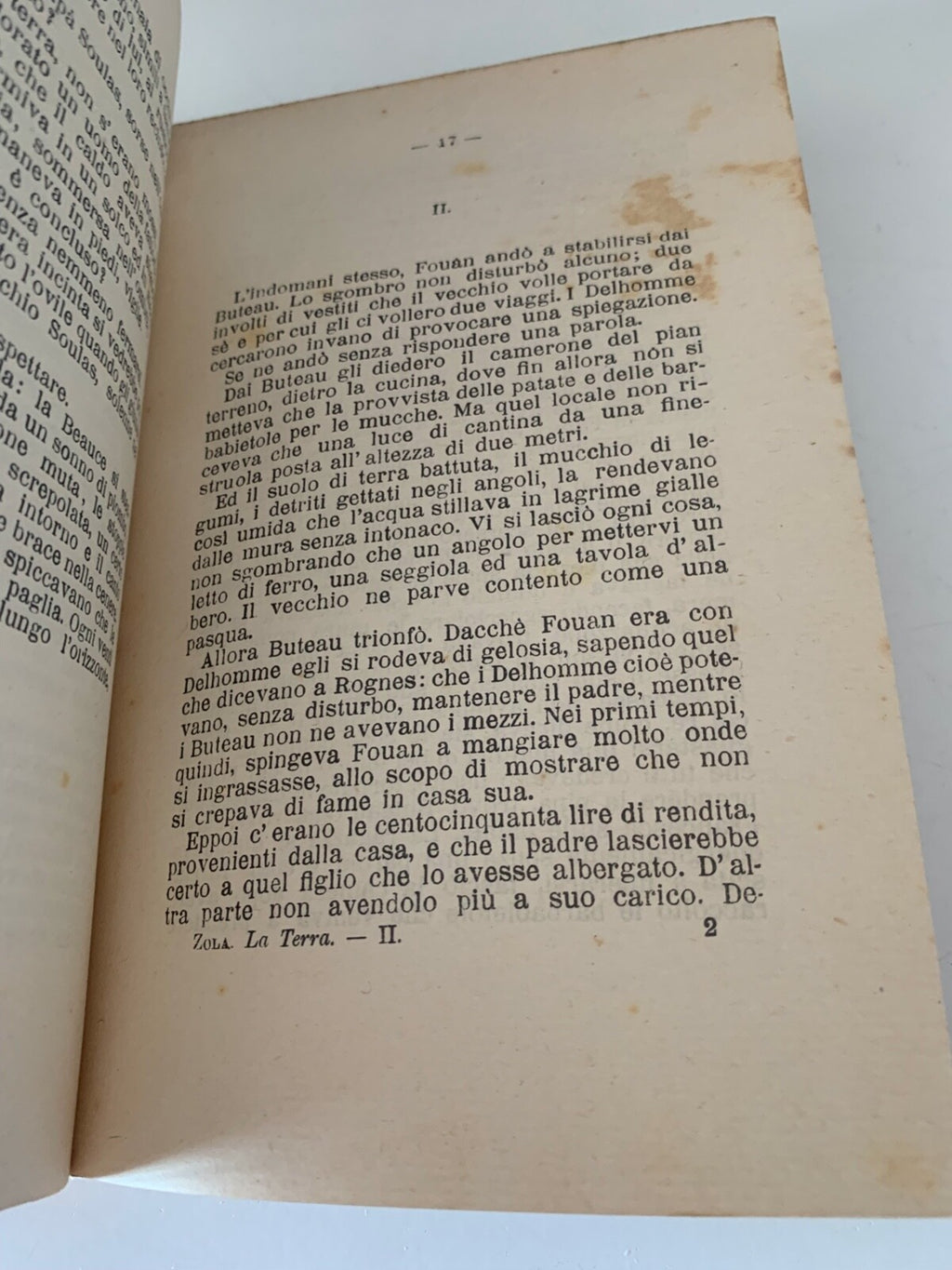 Livres Romans la Terre Emilio Zola Treves Editore Époque 1929