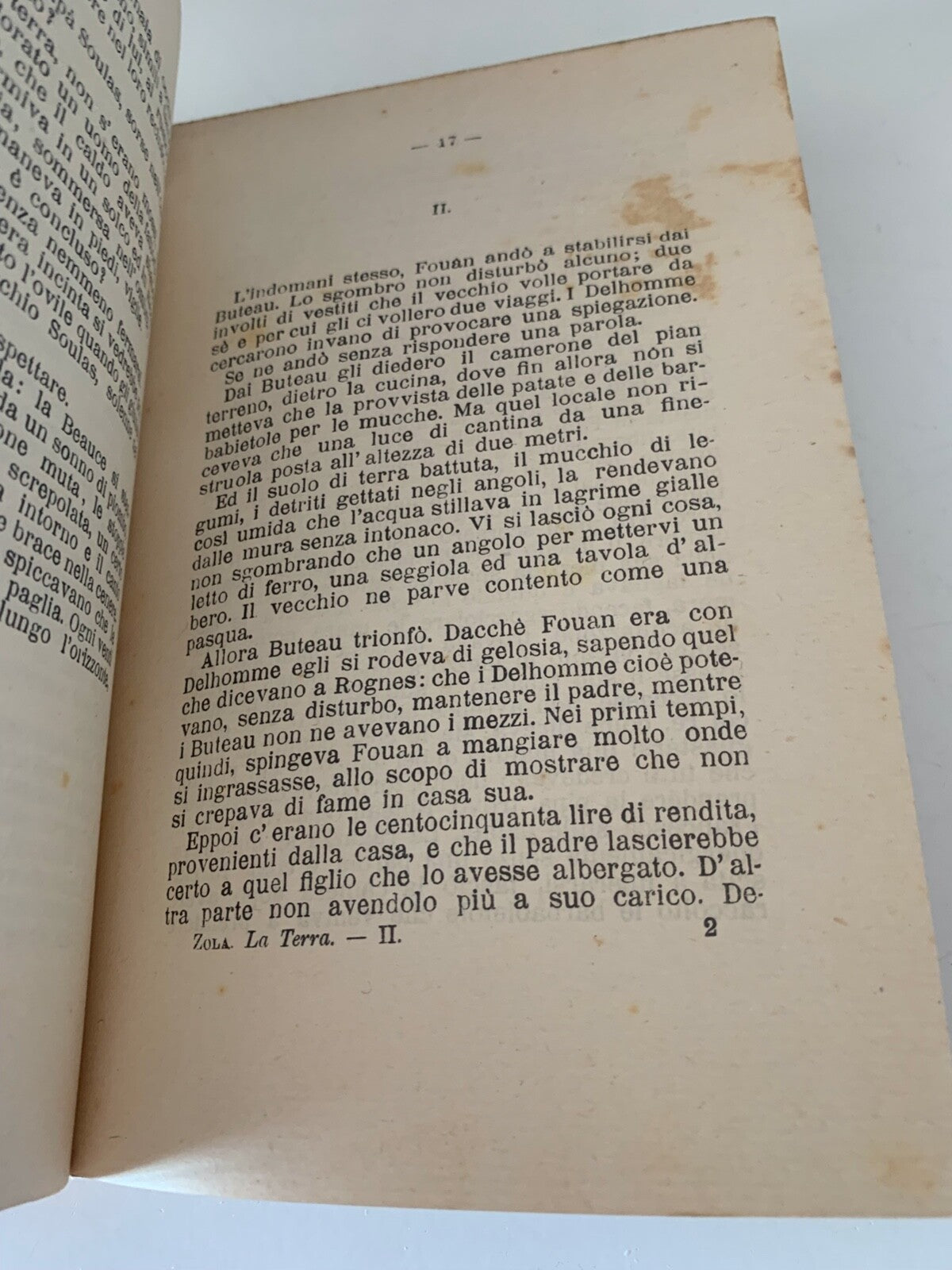 Livres Romans la Terre Emilio Zola Treves Editore Époque 1929