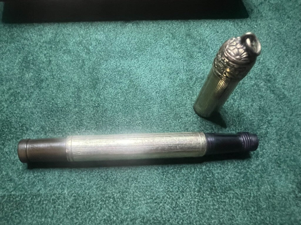 🔴 STANDARD penna stilografica retrattile pennino ORO funziona vintage