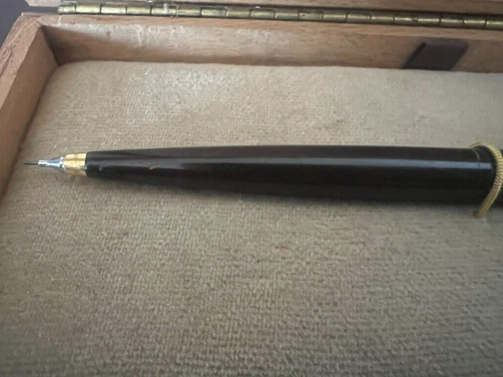 Parker 180 Crayon Mécanique Portemine Laque Écrit Avec Trousse