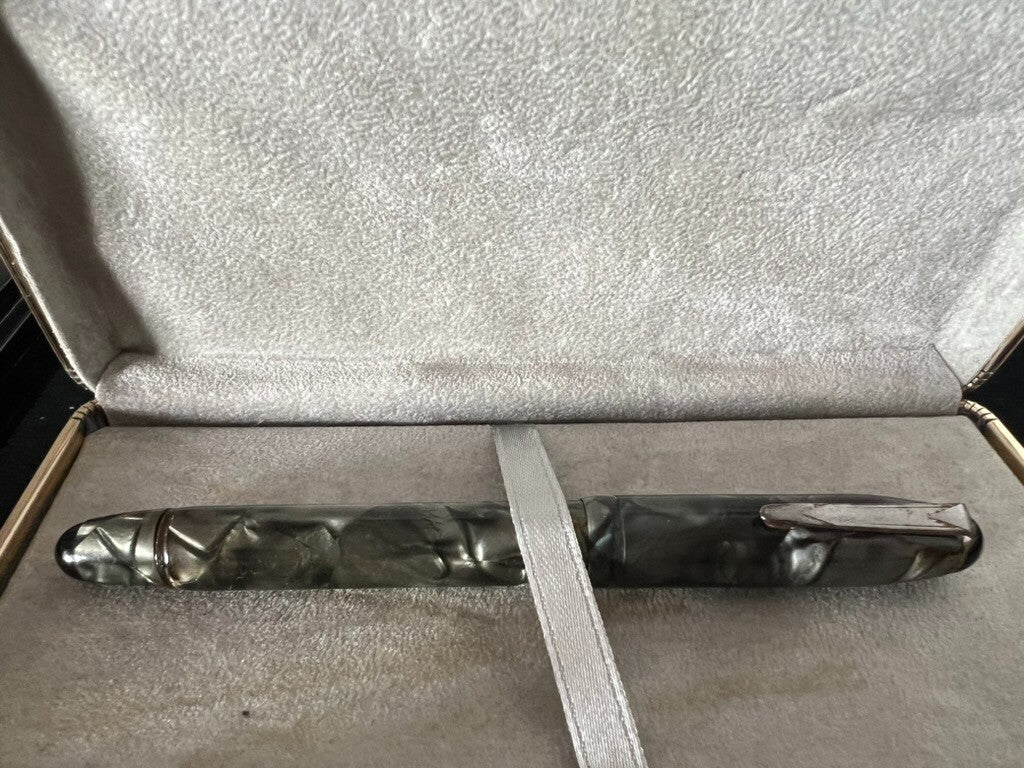 Do Write Stylo-Plume Stylo à Plume Marbré À Piston Écrit Antique