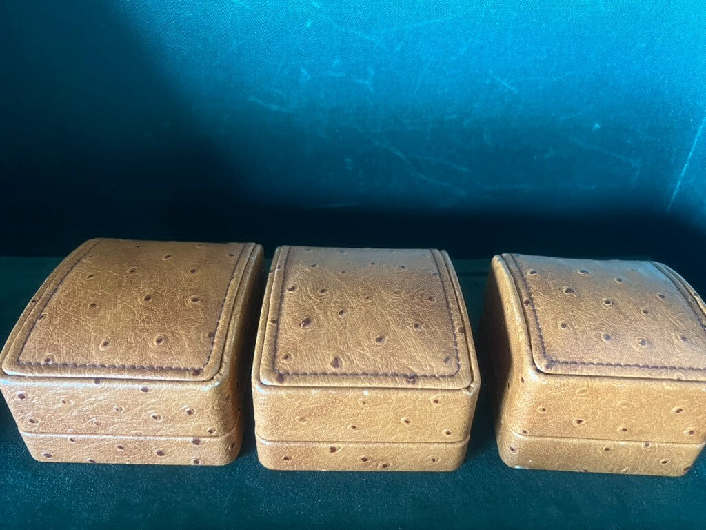 🔴 Scatole anelli orecchini astucci custodie gioielli lotto n. 25